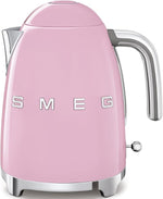 Load image into Gallery viewer, SMEG 50's Retro Style Electric Water Kettle with Automatic Shutoff, Removable Base, and Water Indicator, KLF03PKUS, Pink