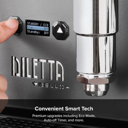 Diletta Bello+ Espresso Machine (Stainless Steel)