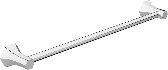 hansgrohe Towel_Bar, 24' 28-inch Transitional Towel_Bar in Chrome, 04835000