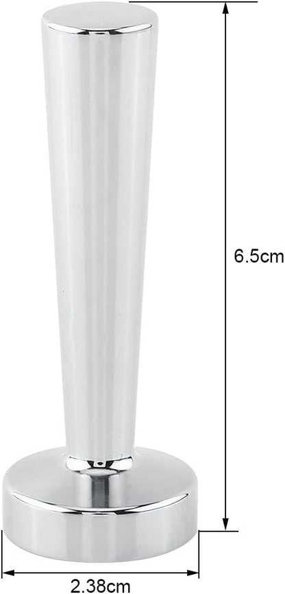 Heavy-duty Espresso Tamper 24mm, Mini Coffee Knock Box, Calibrated Stainless Steel Base, for Capsule Machine, Home/Office