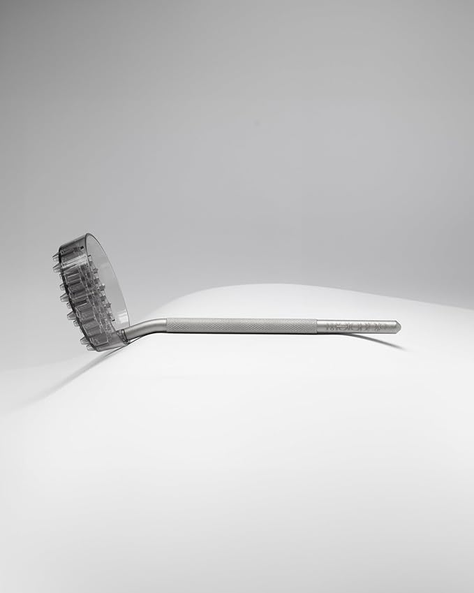 MELODRIP Pour Over Coffee Tool for Cleaner and Sweeter Pour Over Brewing (Matte Grey Handle and Grey Dish)