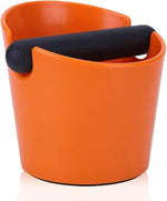 Load image into Gallery viewer, 5 Inch Coffee Knock Box Shock-Absorbent Durable Barista Style Knock Box With Removable Knock Bar and Non-Slip Base Gift (S-Orange)