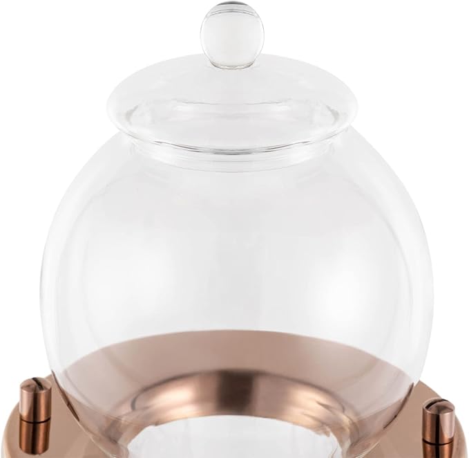 Cold Brew Drip Coffee Maker, 600ml/20.29oz Iced Coffee Brewer Machine Dripper Pot with Measuring Spoon and Stainless Steel Filter for Home Office Coffee Shop