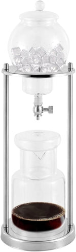 Load image into Gallery viewer, Cold Brew Drip Coffee Maker, 600ml/20.29oz Iced Coffee Brewer Machine Dripper Pot with Measuring Spoon and Stainless Steel Filter for Home Office Coffee Shop