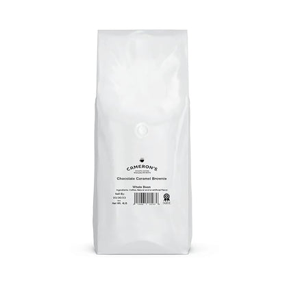 Cameron's Coffee Roasted Whole Bean Coffee, Flavored, Chocolate Caramel Brownie, 4 Pound