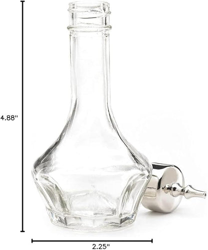 Barfly Bitters Bottle with Threaded Stainless Top, 1.7 oz, (M37134)