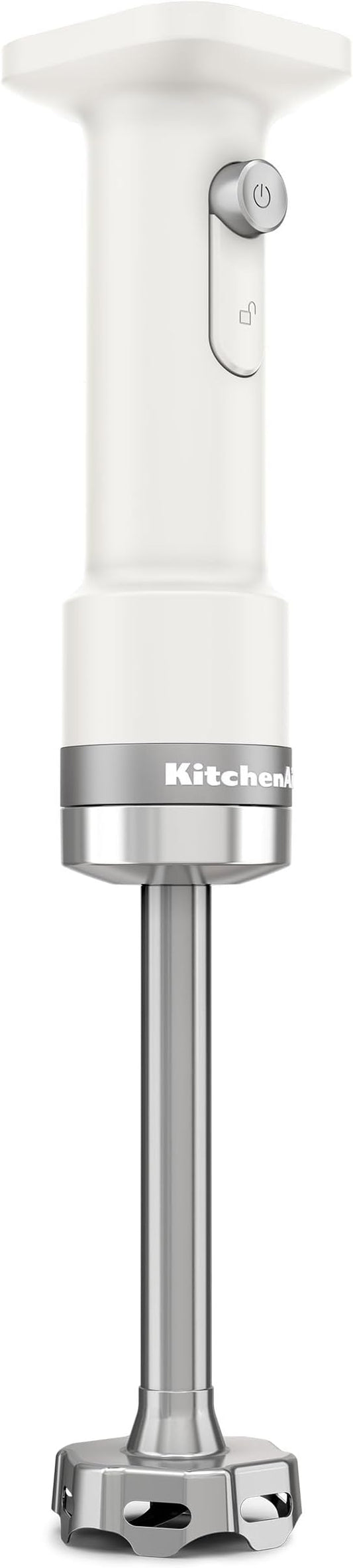 KitchenAid Go™ Cordless Hand Blender - battery sold separately, KHBRV00, Porcelain White