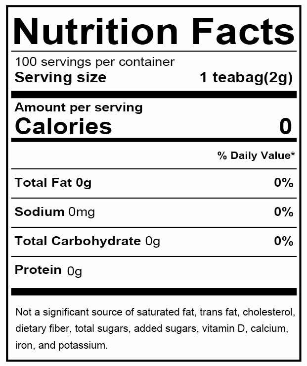 TeeLux Decaf Hot Cinnamon Black Tea, Decaffeinated Black Tea with Cinnamon, Clove, Spicy & Sweet Flavor, 100 Count