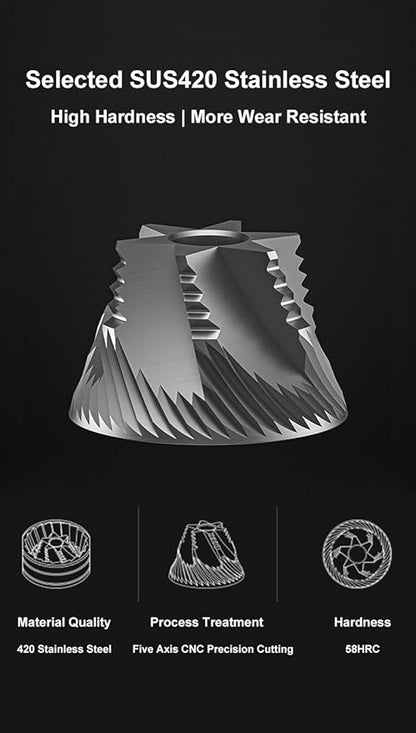 TIMEMORE Chestnut S3 Coffee Grinder with External Point to Point Precision Digital Adjustment, Stainless Steel S2C890 Burr, 30g Capacity, Suitable for Travel/Camping.(S3 Black)