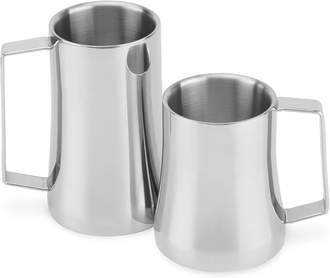 Stainless Steel Coffee Mug, 304 Double Wall Tumbler With Handle, Insulated Beer Stein With Opener, Gifts for Men (20 oz)