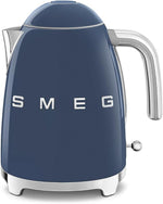Load image into Gallery viewer, SMEG 50's Retro Style Electric Water Kettle with Automatic Shutoff, Removable Base, and Water Indicator, KLF03NBUS, Navy Blue