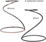 Load image into Gallery viewer, Pour Over Coffee Maker Set – Includes Glass Coffee Dripper, Metal Dripper Stand, Heat Resistance 600ml Coffee Server and 40 Count Paper Coffee Filters, 4 in 1 Set for Home or Office (Black Set)