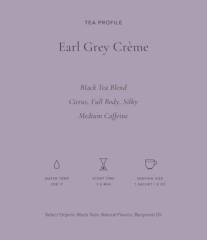 Art of Tea | Earl Grey Crème | 12 Count Sampler Box