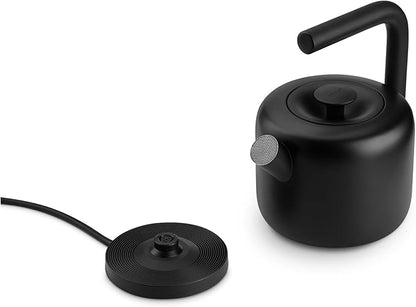 Fellow Electric Clyde Kettle - 1.5 Liter Capacity - Modern Twist On Stovetop Design, All-Purpose, Stainless Steel - Warm Water for Ramen, Oatmeal, Tea, Coffee & more - Large Capacity