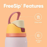 Load image into Gallery viewer, Owala FreeSip Insulated Stainless Steel Water Bottle with Straw for Sports and Travel, BPA-Free, 32 Ounce, Candy Store