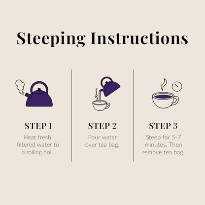 The Republic of Tea - Beautifying Botanicals® Beauty Sleep Chamomile Rose Herbal Tea Bags (36 count)