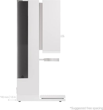 xBloom Studio – The Ultimate Coffee Machine – Drip Coffee Maker with Integrated Grinder, Scale, and 3 Levels of Automation, Moonlight White