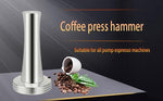Load image into Gallery viewer, Coffee Tamper 39mm 40mm, Espresso Tamper 39mm 40mm, 39mm 40mm 304 Stainless Steel Espresso Coffee Tamper with Mat