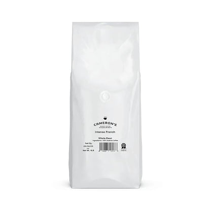 Cameron's Coffee Roasted Whole Bean Coffee, Intense French, 4 Pound