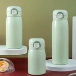 Load image into Gallery viewer, 12 oz Mini Water Bottle Small Stainless Steel Thermoses - Insulated Vacuum, Leak Proof, Keeps Drinks Hot/Cold - Ideal for Coffee, beverage, Water - Green