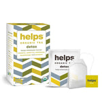 Load image into Gallery viewer, HELPS TEAS | Helps Detox Tea | Organic herbal blend of Horsetail, Green Tea, Herbal Lemon, Ulmaria and Rosemary that facilitate naturally our detox and depurative process. 16 Tea Bags