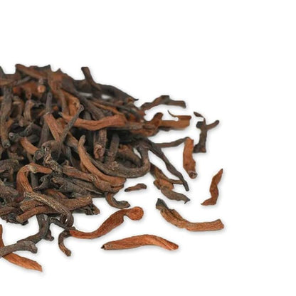 TIAN HU SHAN Puerh Tea - Ripe Pu'erh, Aged Black, 8 Ounce (Pack of 1)