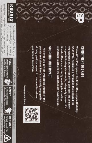 Peet's Coffee K-Cup Pack Colombia Luminosa, 10ct