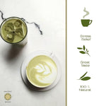 Load image into Gallery viewer, Ancient Roots Turmeric Matcha Mix - With Cinnamon, Ginger, and Black Pepper - All-Natural, Low-Calorie, Powdered Tea Mix, Sugar-Free 3.5 oz. Turmeric (33 servings)