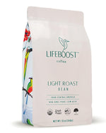 Load image into Gallery viewer, Lifeboost Light Roast Coffee Beans - Non-GMO Single Origin Low Acid Organic Light Roast Coffee - Third Party Tested For Mycotoxins &amp; Pesticides - Whole Bean - 12 Ounces