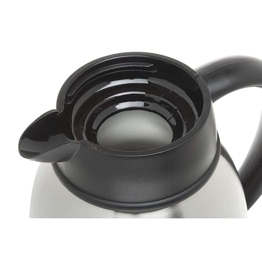 HUBERT Coffee Cream Server with Etched Soy Milk Imprint 1.9 L Stainless Steel