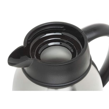 HUBERT Coffee Cream Server with Etched Soy Milk Imprint 1.9 L Stainless Steel