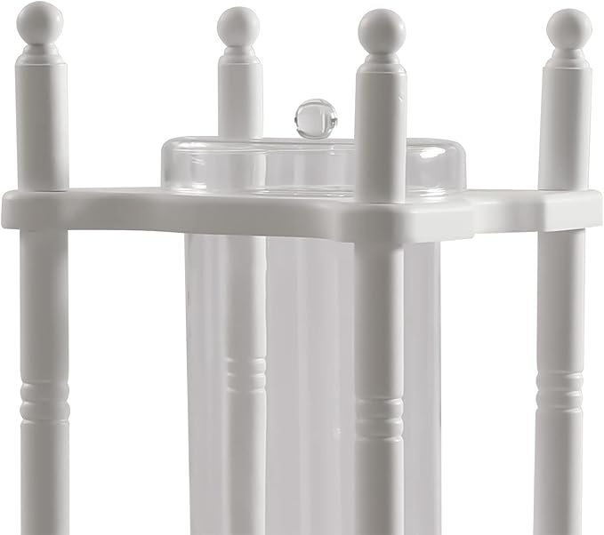 Ice Drip Coffee Maker, 2.5L Iced Coffee Maker Drip Tea Maker Tower Wooden Stand Glass Dripper Machine Cold Brew for Making Delicious Cold, Extracted Coffee at Home, Coffee Shops