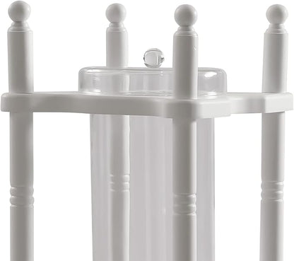 Ice Drip Coffee Maker, 2.5L Iced Coffee Maker Drip Tea Maker Tower Wooden Stand Glass Dripper Machine Cold Brew for Making Delicious Cold, Extracted Coffee at Home, Coffee Shops