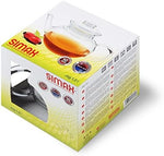 Load image into Gallery viewer, Simax Glassware 33 Ounce Glass Teapot | With Spout, Microwave and Stovetop Safe, Heat, Cold, and Thermal Shock Resistant Borosilicate Glass, Makes a Stunning Presentation…