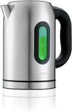 Load image into Gallery viewer, Kenmore Electric Kettle - 1.7 Liter Cordless Digital Calentador De Agua, Stainless Steel Instant Tea Pot, Preset Temperature Control, Automatic Shut-Off, Rapid Boil, Hot Water Boiling Heater, Silver