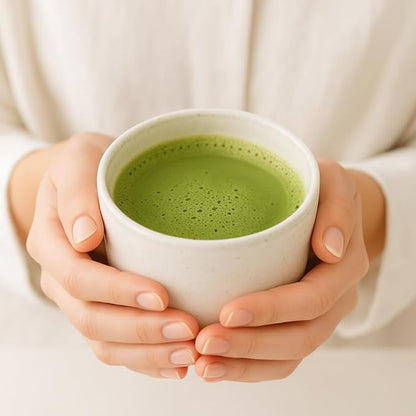 Nippon Matcha – Organic Ceremonial Grade Japanese Matcha Green Tea Powder – First Harvest from Uji, Kyoto – USDA Certified, Stone-Ground, Smooth & Vibrant (30g/1.06oz)