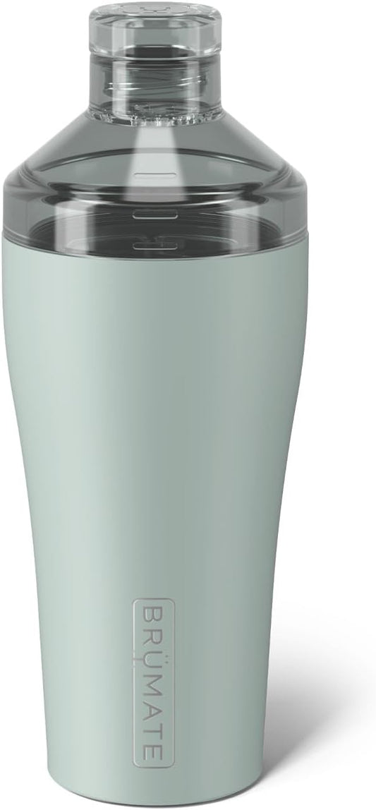 BrüMate Cocktail Shaker 22oz Insulated Stainless Steel Shaker - 100% Leakproof - No Condensation (Sage)