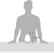 Amazing Abby - Bubbly - Plastic Pitcher (64 oz, 2 Quart), Clear Water Pitcher with Lid, Fridge Jug, BPA-Free, Shatter-Proof, Great for Iced Tea, Sangria, Lemonade, Juice, Milk, and More