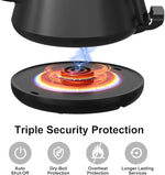 Load image into Gallery viewer, Gooseneck Electric Kettle 0.8L - Matte Black Tea Kettle with Auto Shut Off, Boil-Dry Protection &amp; BPA-Free Design, Precision Electric Water Kettle for Pour Over Coffee, Tea Brewing