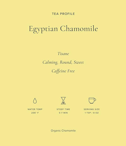 Art of Tea | Egyptian Chamomile Herbal Tisane Tea | 4oz Refill Bag
