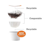 Load image into Gallery viewer, Fresh Roasted Coffee, Organic Peru | Mold &amp; Myco 3rd Party Tested, USDA Organic, Kosher | Med Roast 72 Pods for K Cup Brewers