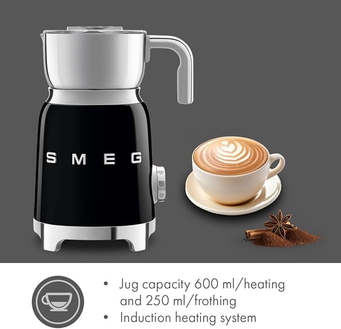 Smeg Milk Frother Black