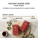Load image into Gallery viewer, Peet's Coffee, Dark Roast Single Serve Coffee Pods - Holiday Blend 10 Count (1 Box of 10 Pods)