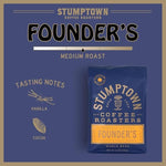 Load image into Gallery viewer, Stumptown Coffee Roasters, Medium Roast Whole Bean Coffee - Founder's Blend, Flavor Notes of Vanilla and Cocoa Powder, 24 Ounces (2 Bags of 12 Ounces)