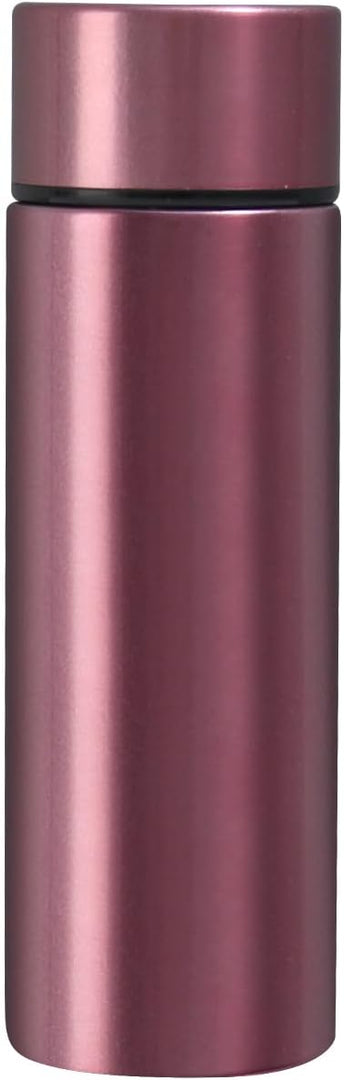 5 oz Mini Water Bottle Cute Water Bottle - Insulated Stainless Steel Bottle - Keeps Cold for 12 hours, Hot for 6 hours - Sparkling Pink
