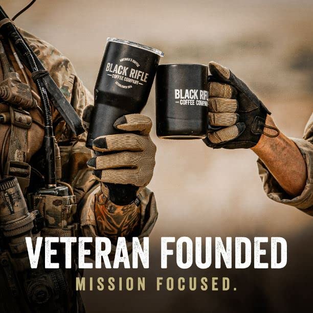 Black Rifle Coffee Company Silencer Smooth, 50 Count, Light Roast K Cups - Single Serve K Cups Coffee Pods - Kcup Pods Compatible with Keurig 1.0 & 2.0 - Made from Arabica Beans