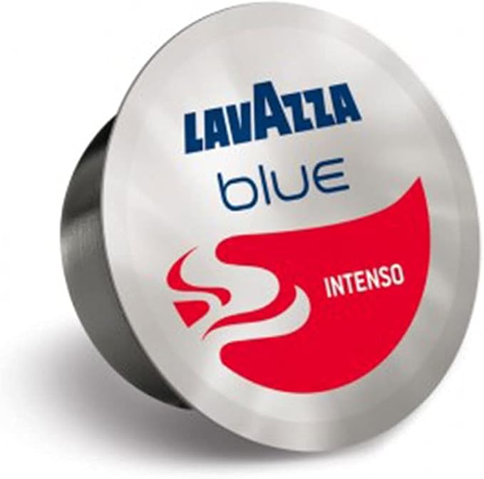 Lavazza BLUE Capsules, Espresso Intenso Coffee Blend, Medium Roast, 28.2-Ounce Boxes (Pack of 100) ,Value Pack, Blended and roasted in Italy, Full bodied with intense and persistent flavor