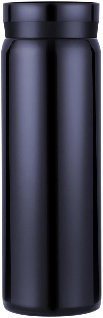 10oz Mini Water Bottle Stainless Steel Thermos Small Flask - Insulated Vacuum, Leak Proof, Keeps Drinks Hot/Cold - Ideal for Coffee, Tea, Water - Blue