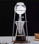 Load image into Gallery viewer, Nispira Iced Coffee Cold Brew Drip Coffee Maker Stainless Steal, 400mL, Borosilicate Glass