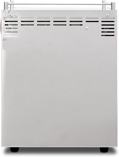 Ascaso Steel PID Programmable Espresso Machine w/Volumetric Controls, Single Thermoblock, 120V (SINGLE, POLISHED)